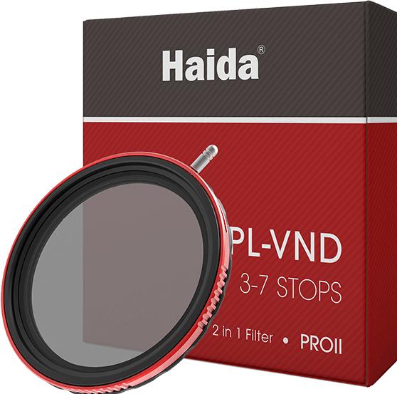 Produktbild Haida Polfilter und Variabler ND Filter in einem 86mm (95 mm, ND- / Graufilter)