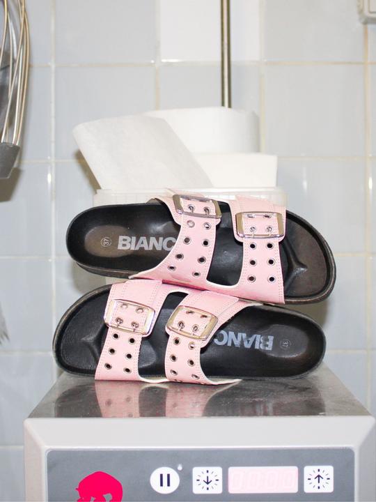 Actual product image Bianco BIAMIAMI Pantolette (41)