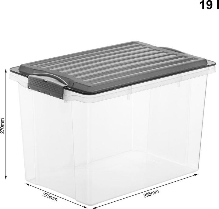 Immagine prodotto Rotho Compact (39,5 x 27,5 x 27 cm, 19 l)
