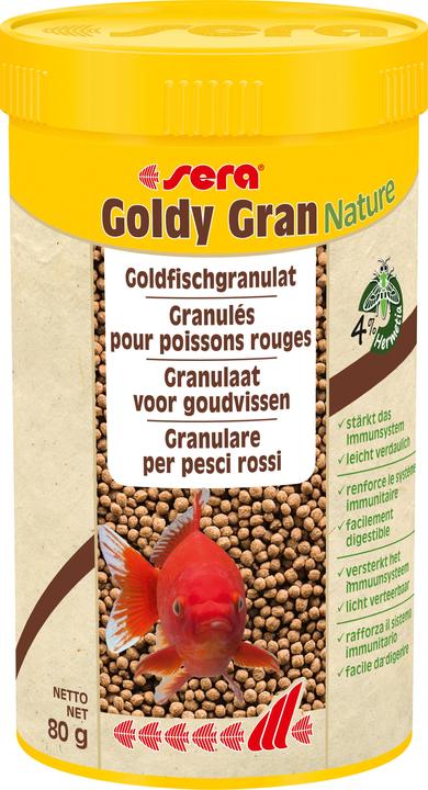 Produktbild Sera Goldy Gran Nature (Goldfisch, 25 cl)