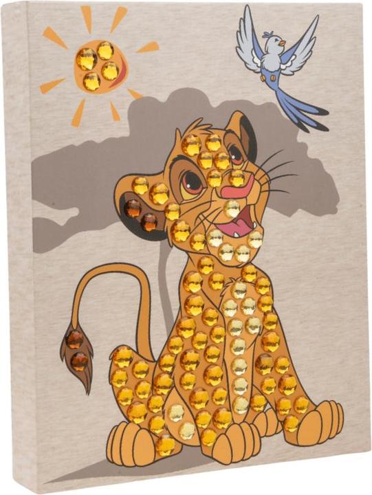 Produktbild Craft Buddy Simba Crystal Art Junior 20x25cm