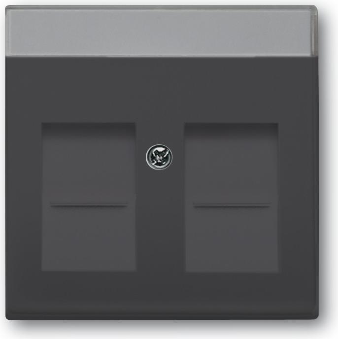 Actual product image Busch-Jaeger Central plate with labelling field 2CKA001710A3627