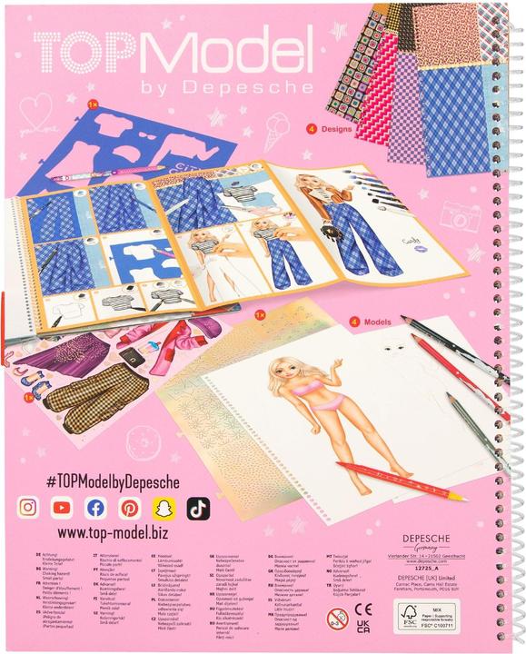 Produktbild Depesche Malbuch