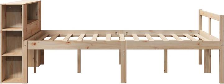 Image du produit vidaXL Bett mit Regal (135 x 190 cm)