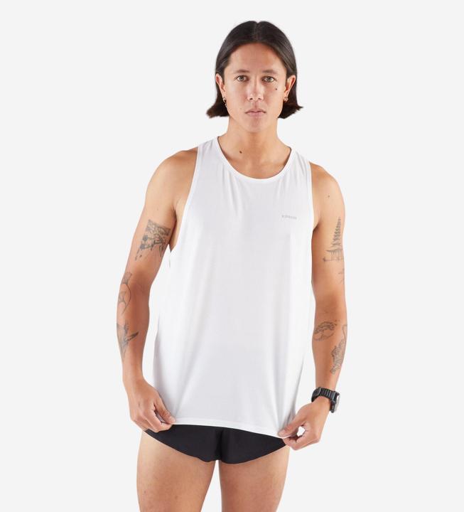 Actual product image Kiprun Lauf-Tanktop - 900 Light weiss (XXL)