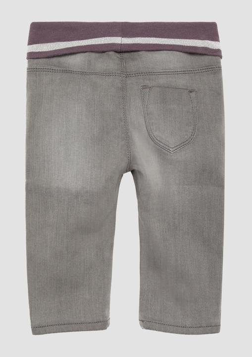 Actual product image S.Oliver Jeans-Hose Wärmende Jeans mit Glitzer-Umschlagbund (80)