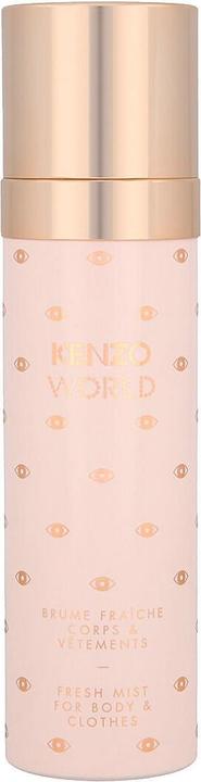 Actual product image Kenzo World Body Mist Spray 100ml (Eau de toilette, 100 ml)