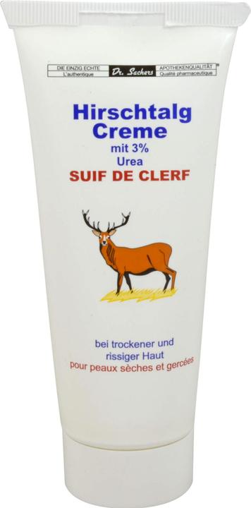 Actual product image Axisis Dr. Sachers Deer Tallow Cream with 3% Urea for dry and chapped skin, 100 ml Cream (100 ml)