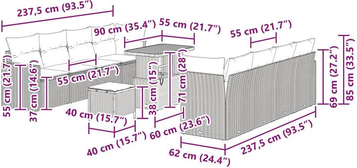 Image du produit vidaXL Jaylee