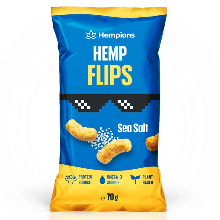 Produktbild Hempions Bio Hanf Flips Sea Salted (70 g, 1 Stk.)