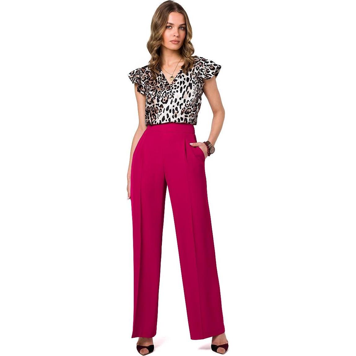 Stylove, Damen, Hosen, Damen Hose, Violett, (L)