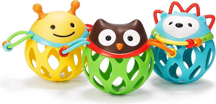 Actual product image Skiphop Roll Around Rattle Bee