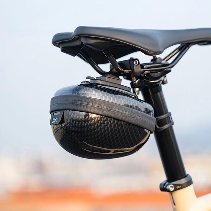 Image du produit Rockbros Rigid Hard Shell Compact Saddle Bag 0.4l - Black (Sacoche de selle)