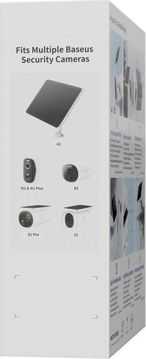 Produktbild Baseus Panel fotowoltaiczny Security A1 - biały (Solarpanel)