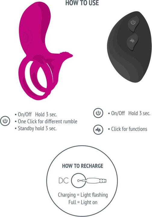 Actual product image Xocoon Couples Stimulator Ring