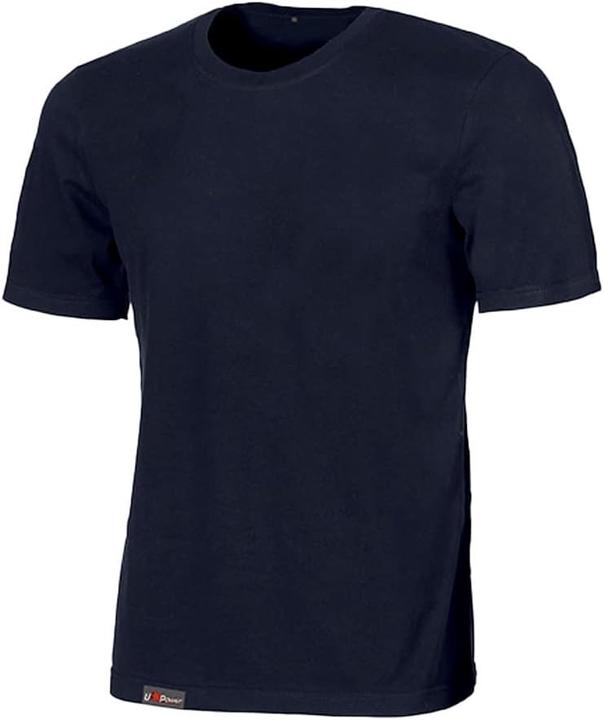 Actual product image Upower Linear Deep Blue T-Shirt (L)