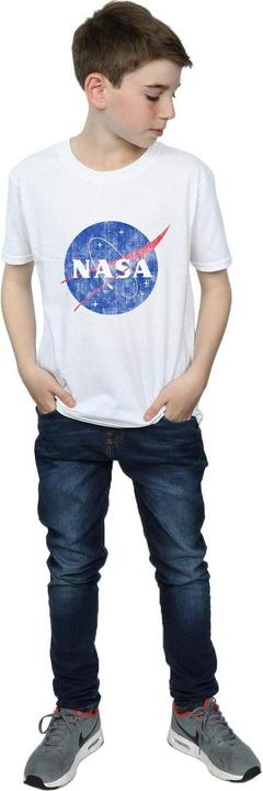 Produktbild Nasa Classic Insignia Logo Distressed TShirt Jungen (152, 158)