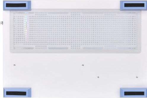 Actual product image Thermaltake View 380 TG ARGB Hydrangea Blue (ATX, mATX, Mini-ITX)