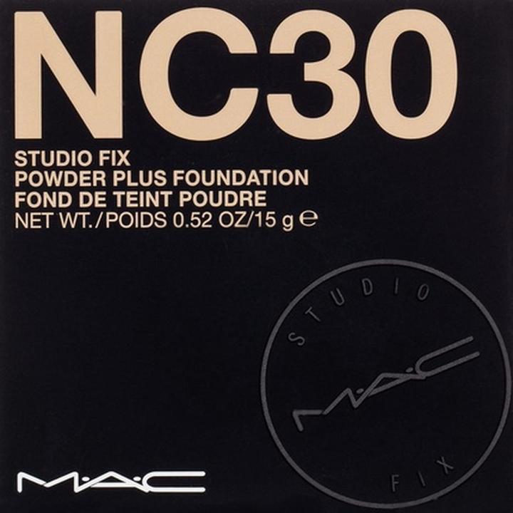 Actual product image MAC Cosmetics Studio Fix - Powder Plus Foundation (NC30)