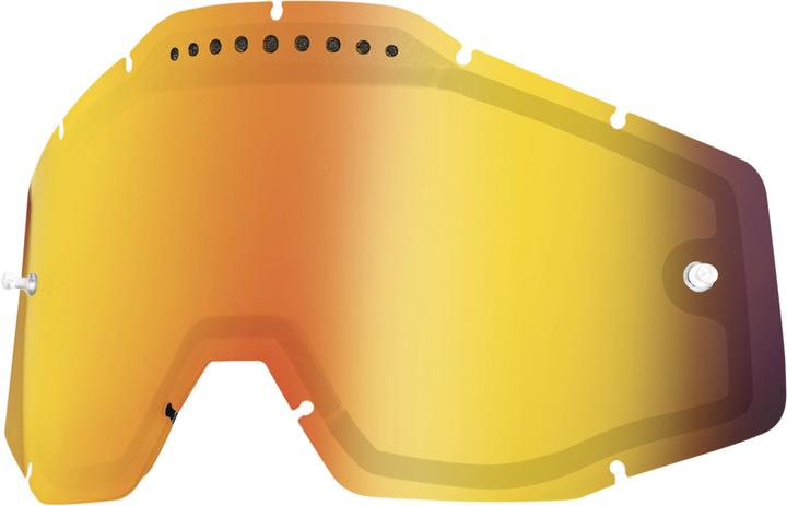 100% Enduro Vented Dual Linse Mirror Red
