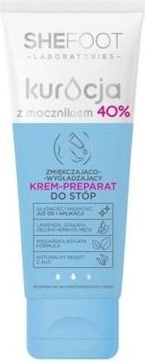 Produktbild SHE s.r.l. Weichmachende und glättende Fusscreme mit 40% Urea (Fussdeodorant & -puder, 75 ml)
