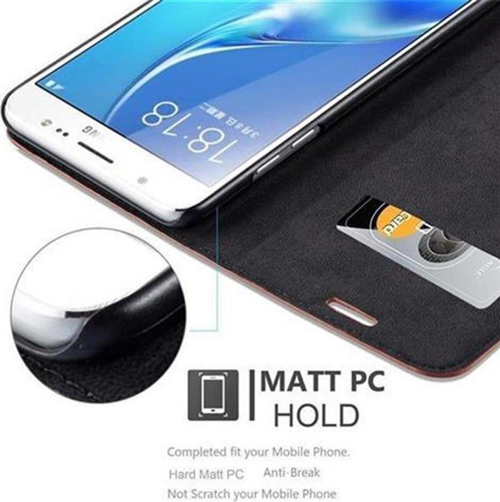 Actual product image Cadorabo Book Invisible Magnet Cover (Samsung Galaxy J5 (2015))