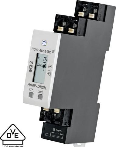 Actual product image Homematic IP Switch actuator for top hat rail mounting (Switch actuator)