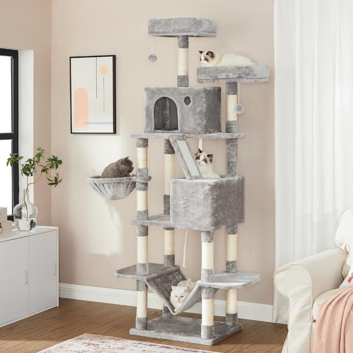 Actual product image Feandrea Cat Spa (206 cm, Grey)
