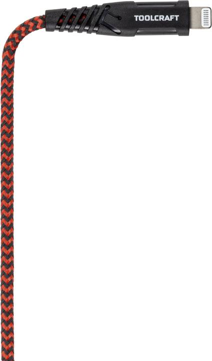 Actual product image Toolcraft USB cable (1 m, USB 2.0, 12 W)