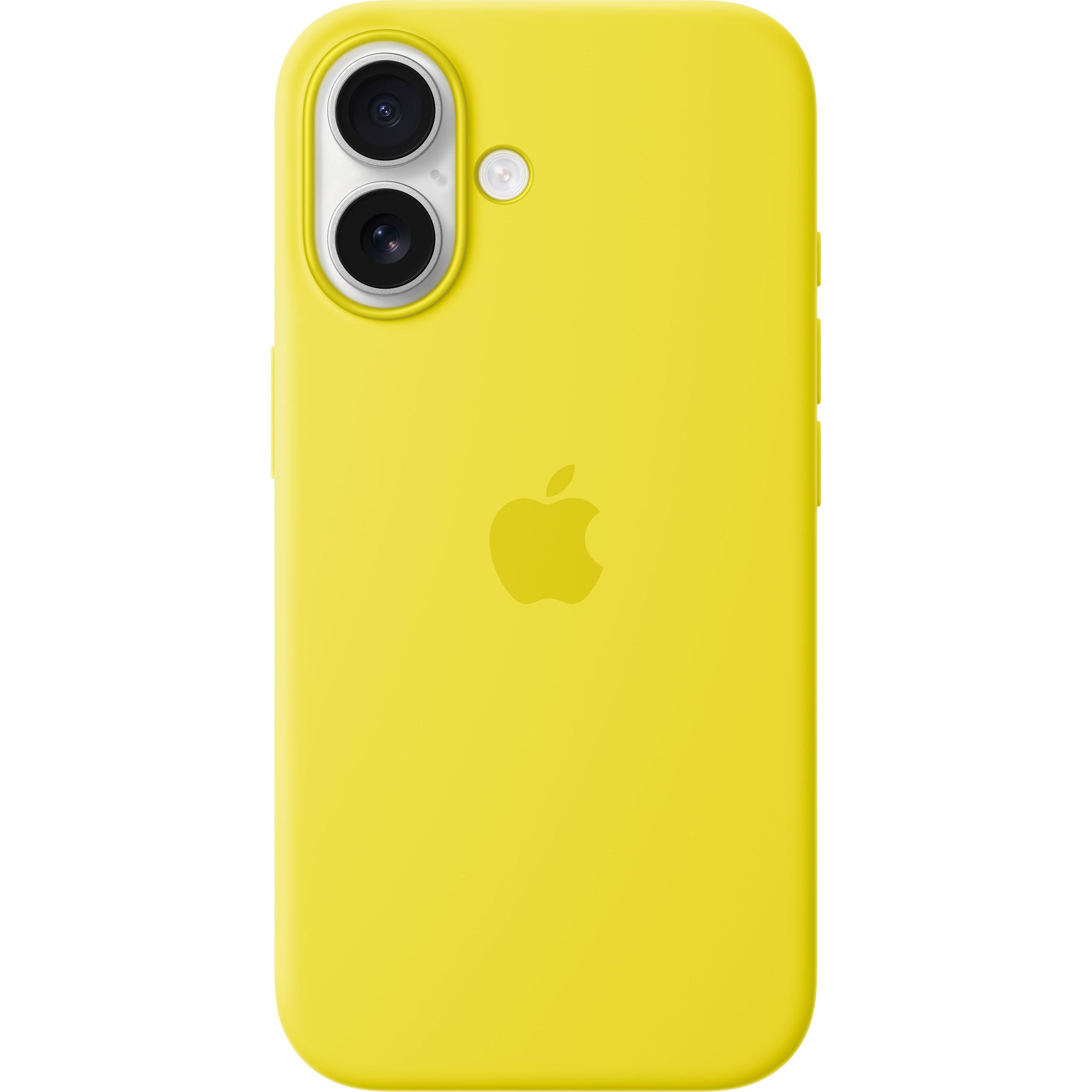 Apple Silicone Case with MagSafe (Apple iPhone 16), Smartphone Hülle, Gelb