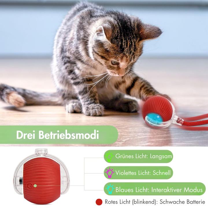 Actual product image Suba Katzenball LED (Cat activity toy)