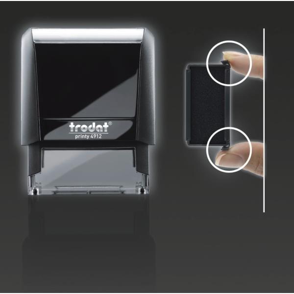 Produktbild Trodat Textstempelautomat 4912 "Printy 4.0", eco-schwarz