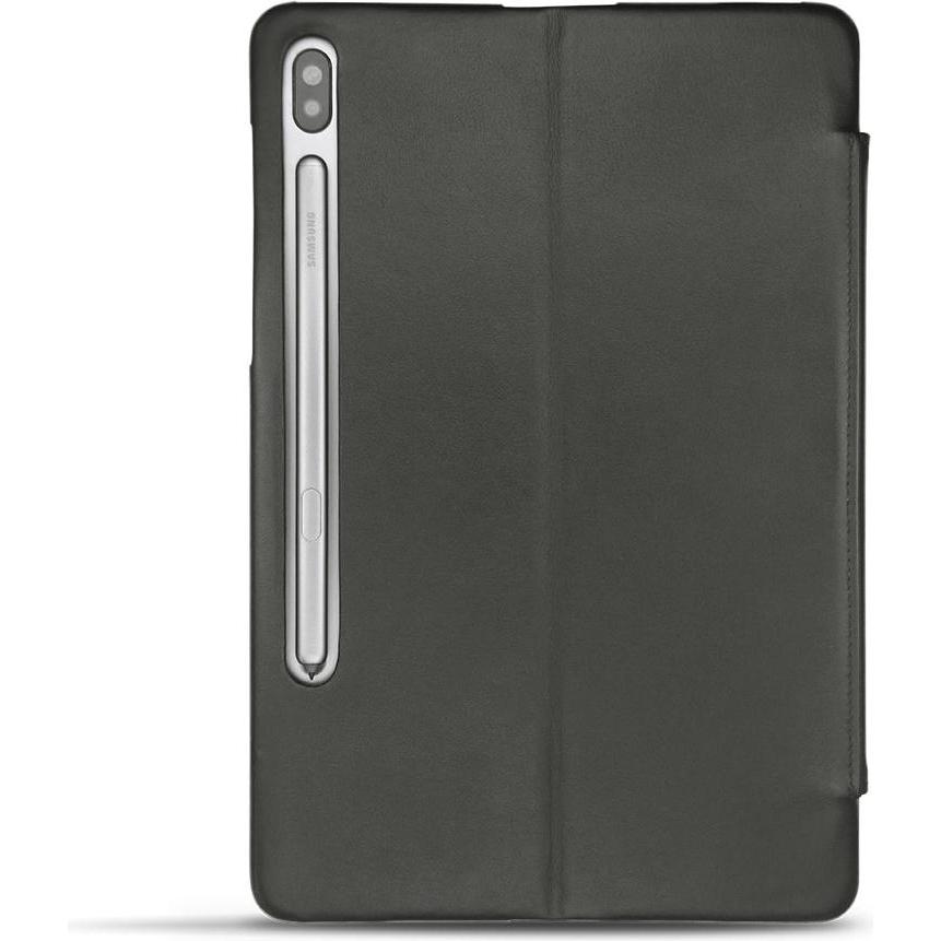 Thumbnail - Noreve Lederschutzhülle horizontal (Galaxy Tab S6), Tablet Hülle, Orange