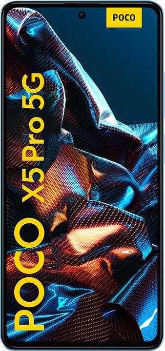 Image du produit Xiaomi Poco X5 Pro 5G (256 Go, Bleu, 6.67", Double SIM, 5G)