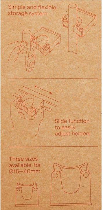Productafbeelding Toolflex Apparaathouderrail