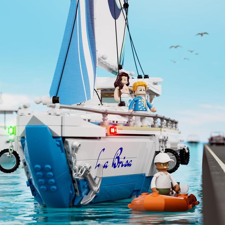 Produktbild Lumibricks La Brisa Segelschiff