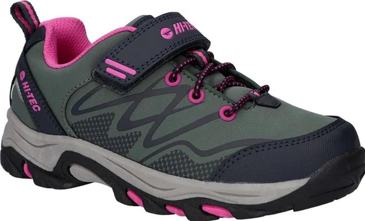 Actual product image Hi-Tec Girls Blackout Low Cut Walking Shoes (37)
