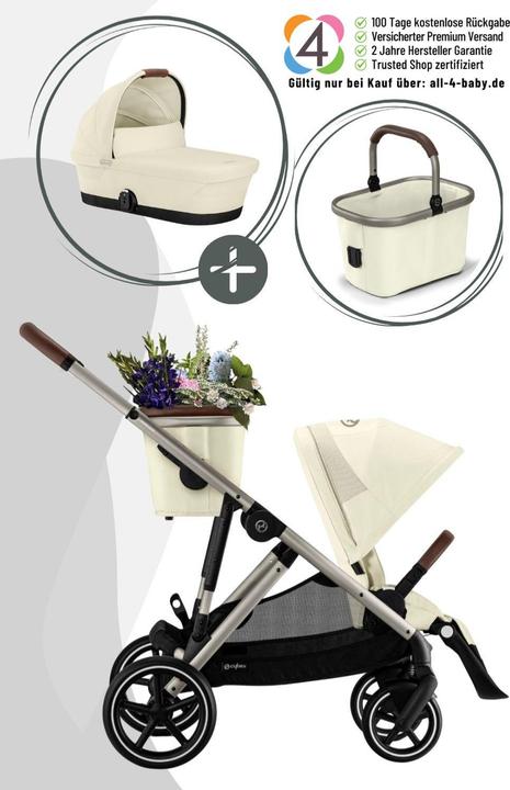 Actual product image Cybex Gazelle S Kinderwagen inkl. Cot S Babywanne / Kombikinderwagen