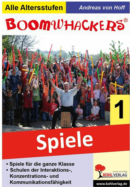 Produktbild Boomwhackers - Spiele für die ganze Klasse (Deutsch, Andreas von Hoff, 2007)