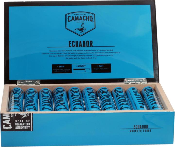 Camacho Zigarren Ecuador BOLD Robusto Tubos (Robusto)