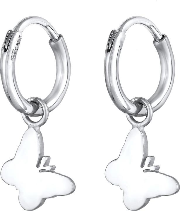 Immagine prodotto Elli Orecchini Creoles Butterfly Argento 925 (Argento 925)