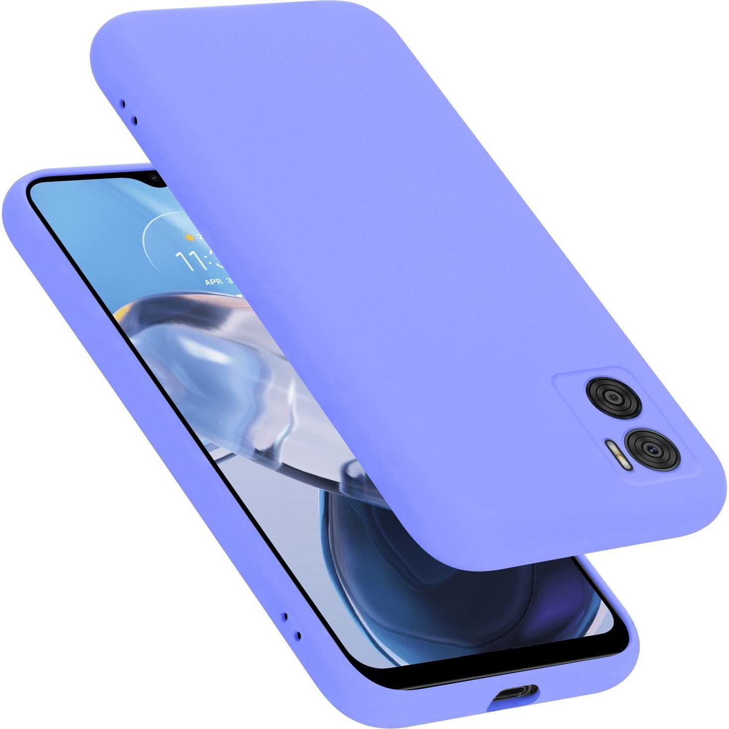 Cadorabo TPU Hülle für Motorola MOTO E22 / E22i Liquid (Motorola Moto E22, Motorola Moto E22i), Smartphone Hülle, Violet...