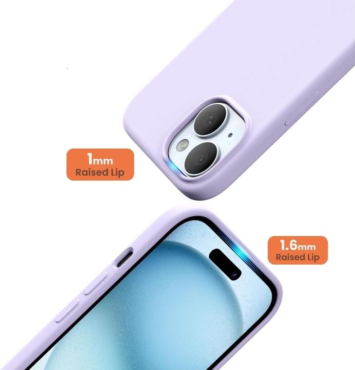 Actual product image Screenguard Apple iPhone 15 Plus Liquid Silicone Case Sleeve (Apple iPhone 15 Plus)
