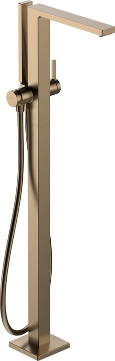 Produktbild hansgrohe Tecturis E Einhebel-Wannenmischer, bodenstehend, Ausladung 264mm, inkl. Zubehör, 2 Verbra