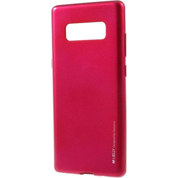 Thumbnail - Goospery i Jelly Metal Series (Samsung Galaxy Note 8), Smartphone Hülle, Rosa