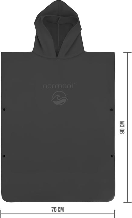 Actual product image Normani Children's microfibre bathing poncho Camuy - 9141 (One size)