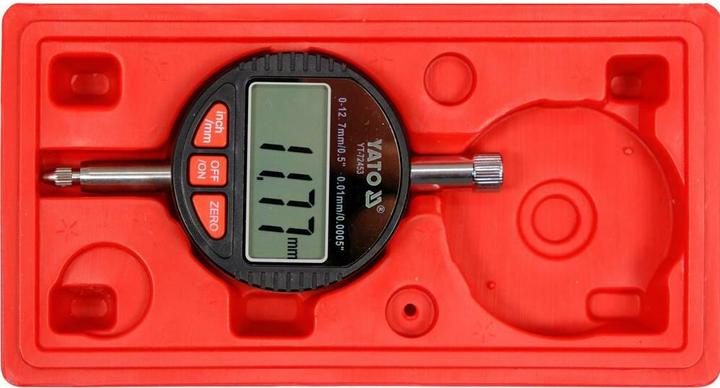 Actual product image Yato CZUJNIK ZEGAROWY ELEKTRONICZNY 0-12,7mm (0.90 cm)