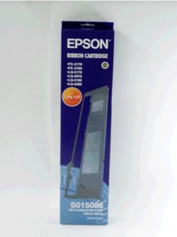 Actual product image Epson Ribbon Nylon black S015086 FX 2170 12 Mio.Z.