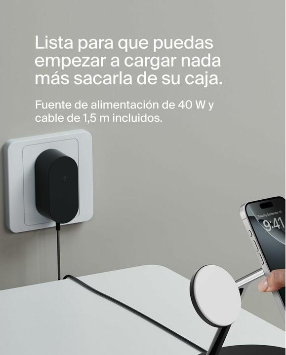 Produktbild Belkin Boost Charge Pro Qi2 3in1 (15 W)