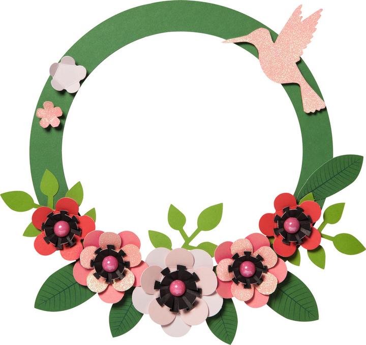 Image du produit Folia Set de bricolage couronne de fleurs